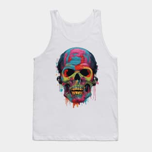 Bloody Hell Skull of Zombie Tank Top